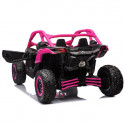Buggy électrique enfant CAN AM MAVERICK 24V ROSE Buggy électrique enfant CAN AM MAVERICK 24V ROSE