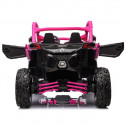 Buggy électrique enfant CAN AM MAVERICK 24V ROSE Buggy électrique enfant CAN AM MAVERICK 24V ROSE