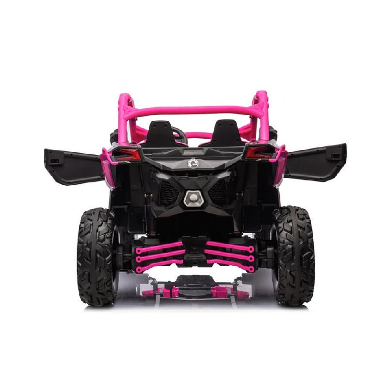 Buggy électrique enfant CAN AM MAVERICK 24V ROSE
