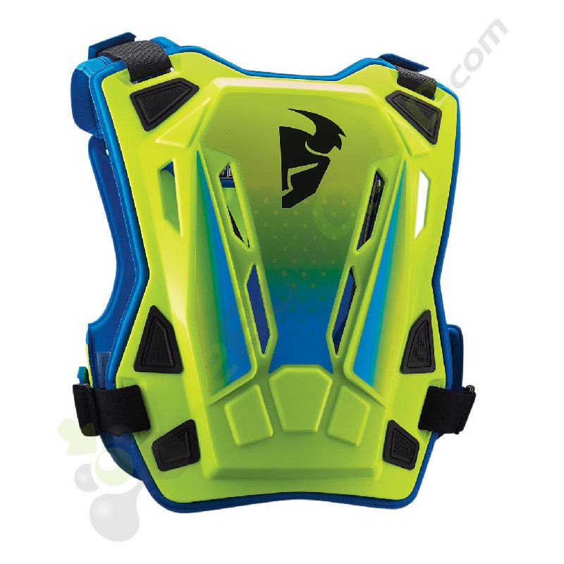 Plastron enfant THOR Guardian MX S/M JAUNE-BLEU