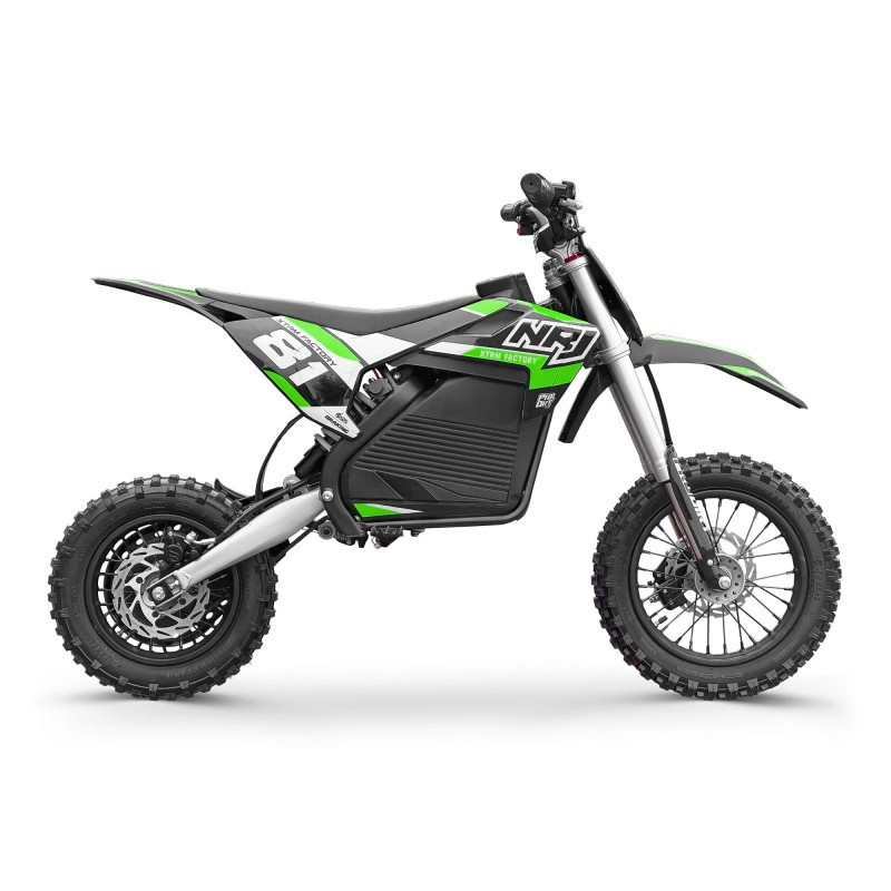 Dirt bike électrique 1000W VERT NRJ