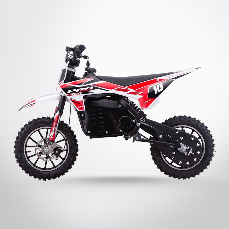 Moto enfant électrique 1000w PROBIKE ROUGE