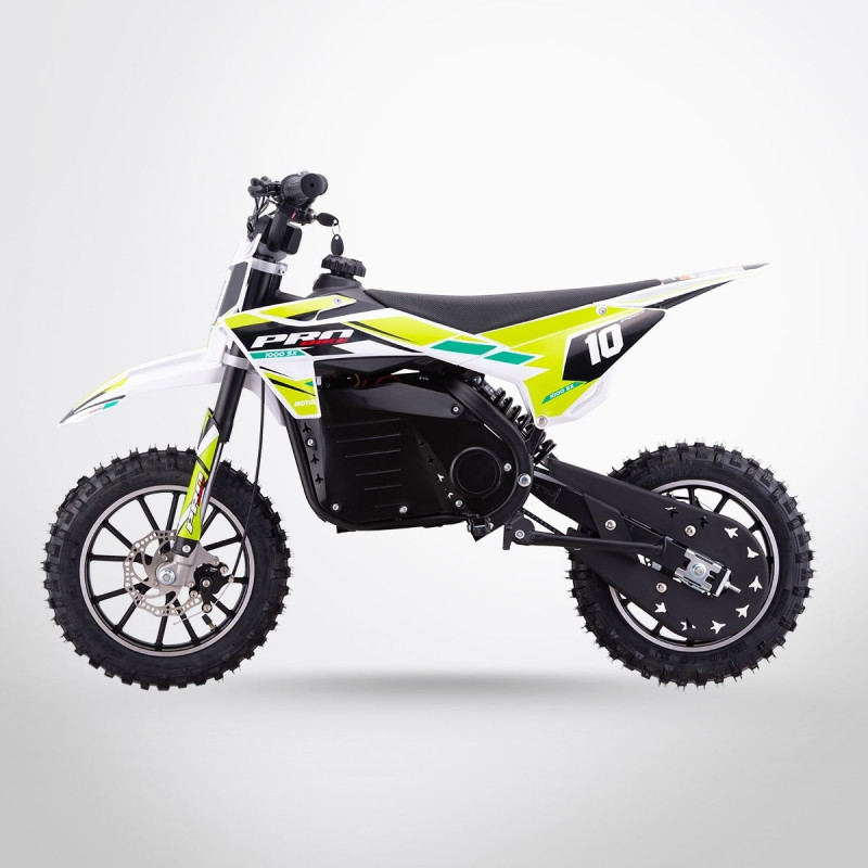 Moto enfant électrique 1000w PROBIKE VERT
