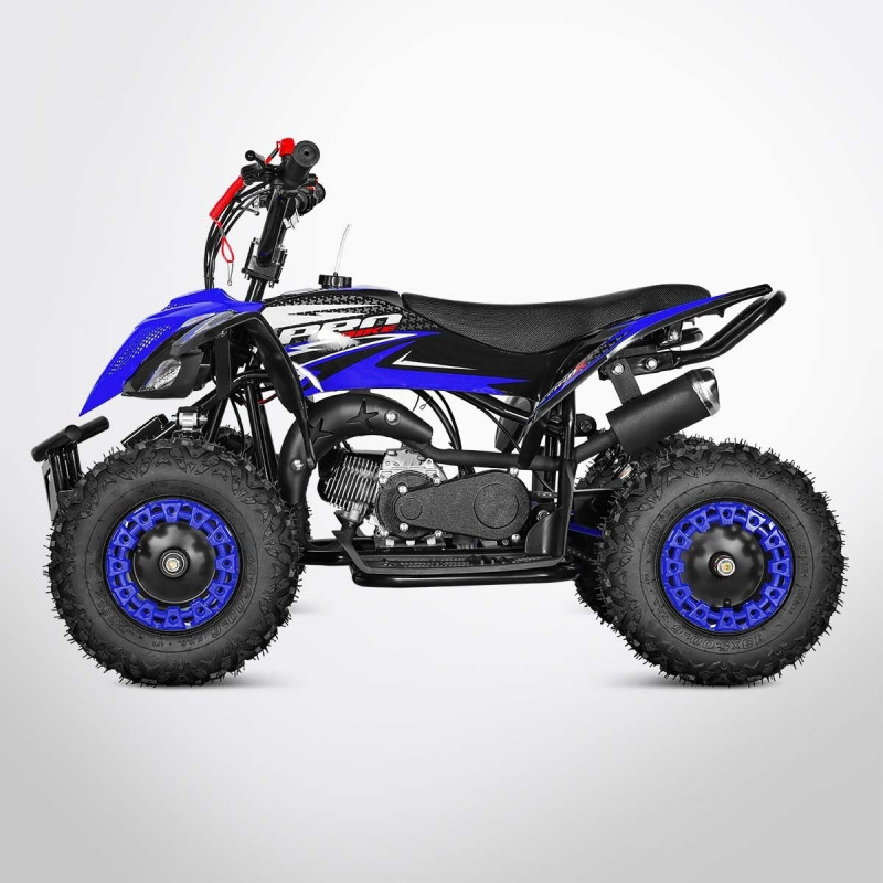 Pocket quad 49cc NOIR-BLEU TIRAX PROBIKE