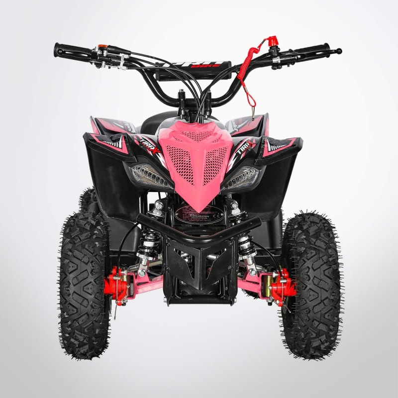Pocket quad 49cc NOIR-ROSE TIRAX PROBIKE