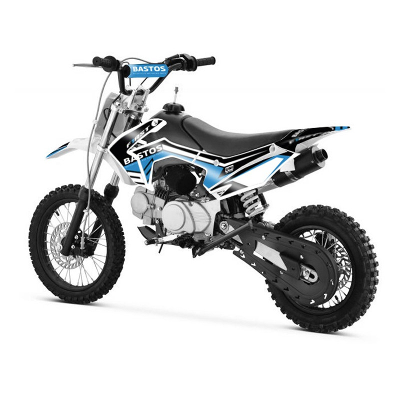 Pit Bike 125cc BASTOS BS FIRST BLEU - édition 2025