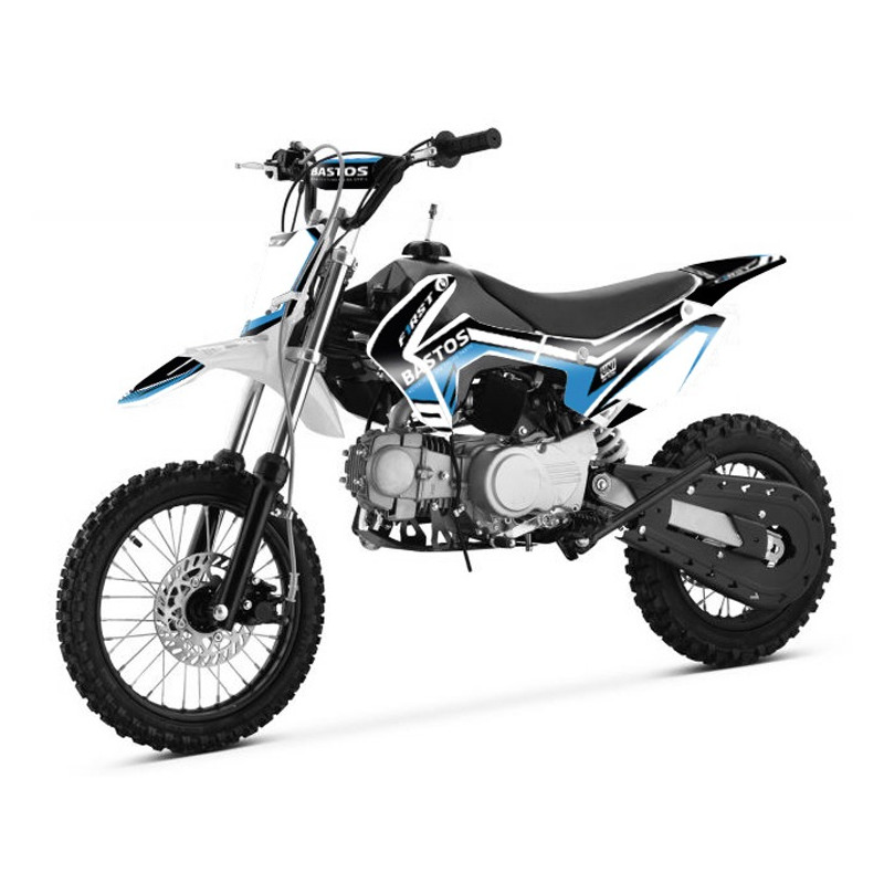 Pit Bike 125cc BASTOS BS FIRST BLEU - édition 2025