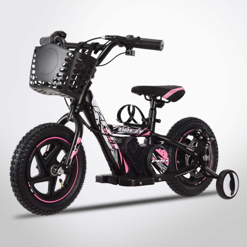 Draisienne électrique 180w PROBIKE ROSE 12 pouces