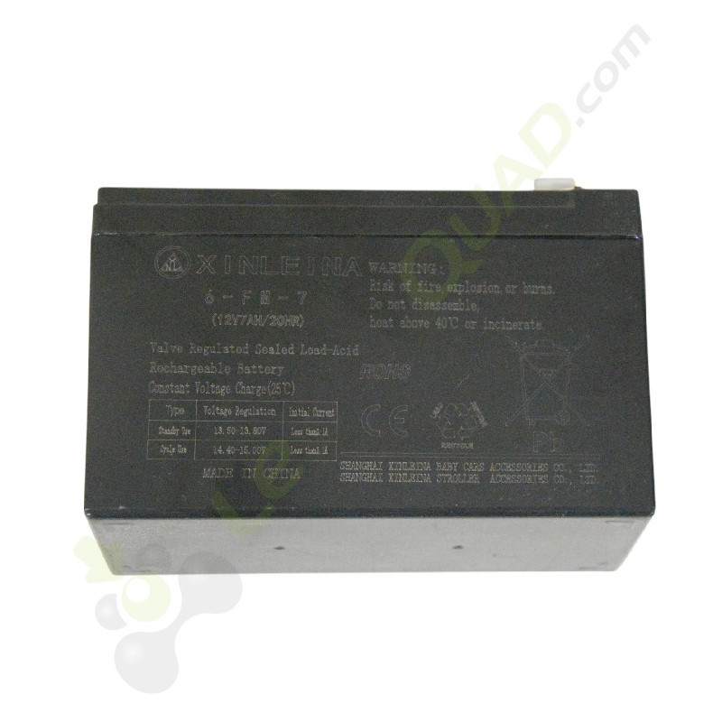 Batterie 12V-7Ah pour voiture électrique enfant