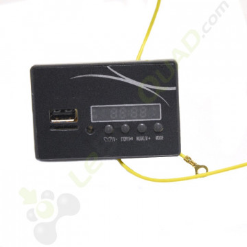 Poste de musique pour voiture enfant CAN AM MAVERICK 24V