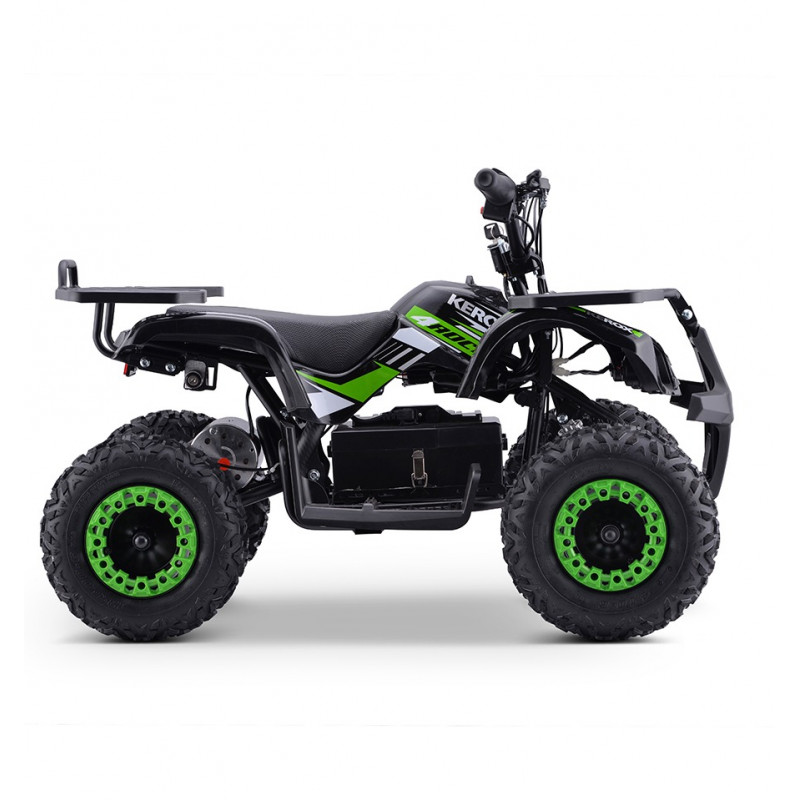Pocket quad électrique 800w enfant KEROX E-4Rock BW6 VERT