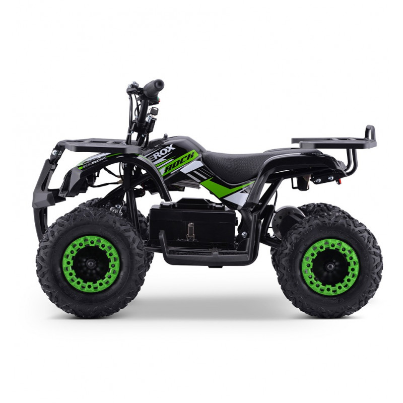 Pocket quad électrique 800w enfant KEROX E-4Rock BW6 VERT