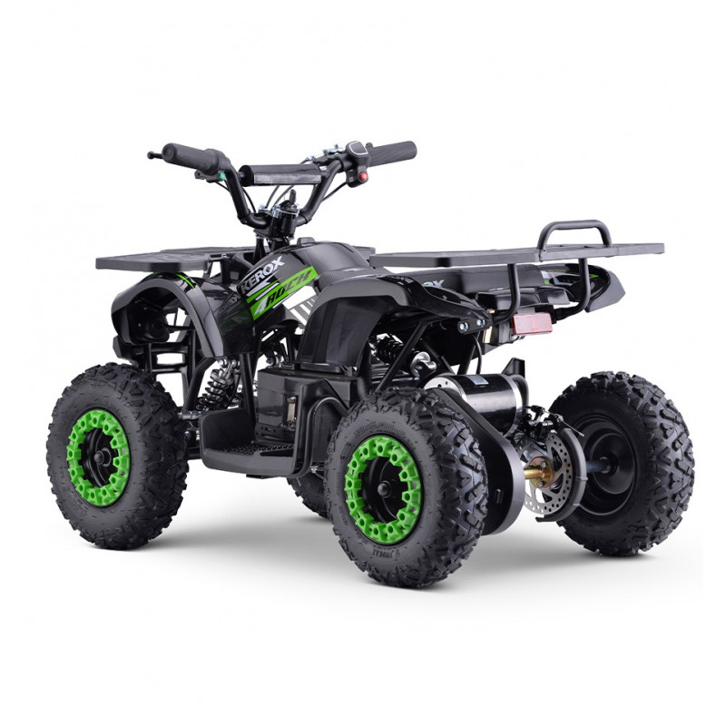 Pocket quad électrique 800w enfant KEROX E-4Rock BW6 VERT