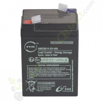 Batterie 6V-4,5Ah pour voiture électrique enfant