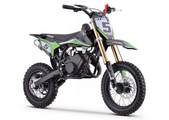 Moto enfant 65cc KEROX STORM VERT