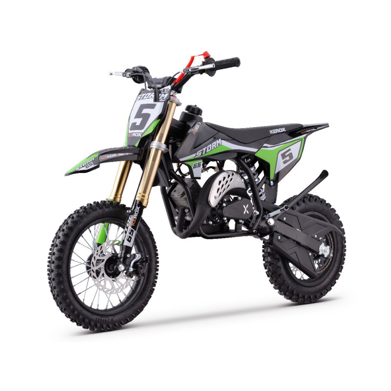 Moto enfant 65cc KEROX STORM VERT