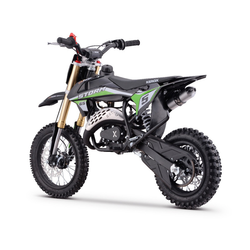 Moto enfant 65cc KEROX STORM VERT