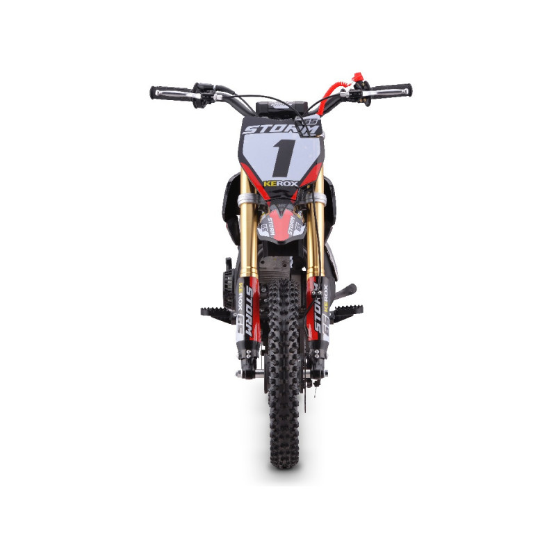 Moto enfant 65cc KEROX STORM ROUGE