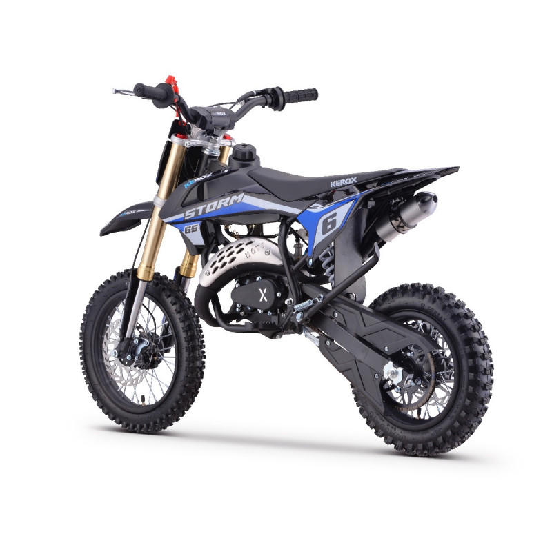 Moto enfant 65cc KEROX STORM BLEU