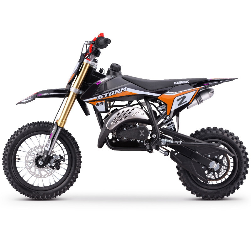 Moto enfant 65cc KEROX STORM ORANGE