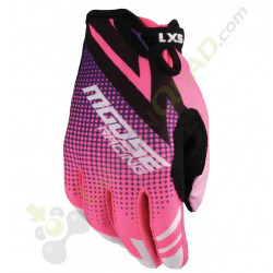 Gants enfant MOOSE SX1 taille YM ROSE-VIOLET