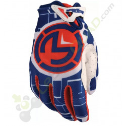 Gants enfant MOOSE SX1 taille YS BLEU-BLANC-ROUGE