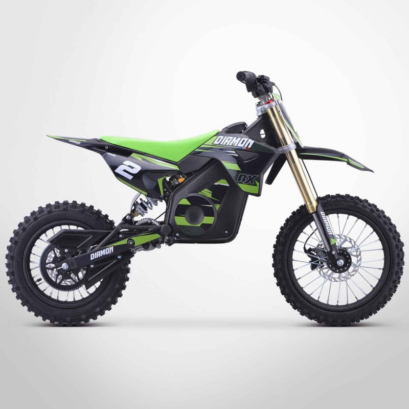 Moto enfant électrique 1600w VERT RX DIAMON