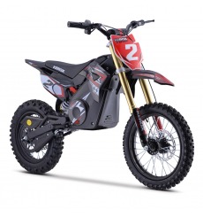 Pit Bike électrique 1000W enfant KEROX E-STORM ROUGE