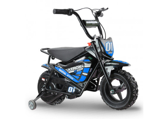 Moto électrique 250W enfant KEROX E-Fat kids BLEU