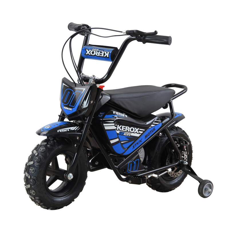 Moto électrique 250W enfant KEROX E-Fat kids BLEU