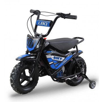 Moto enfant électrique LBQ Biky 250W BLEU