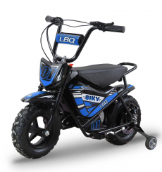 Moto enfant électrique LBQ Biky 250W BLEU