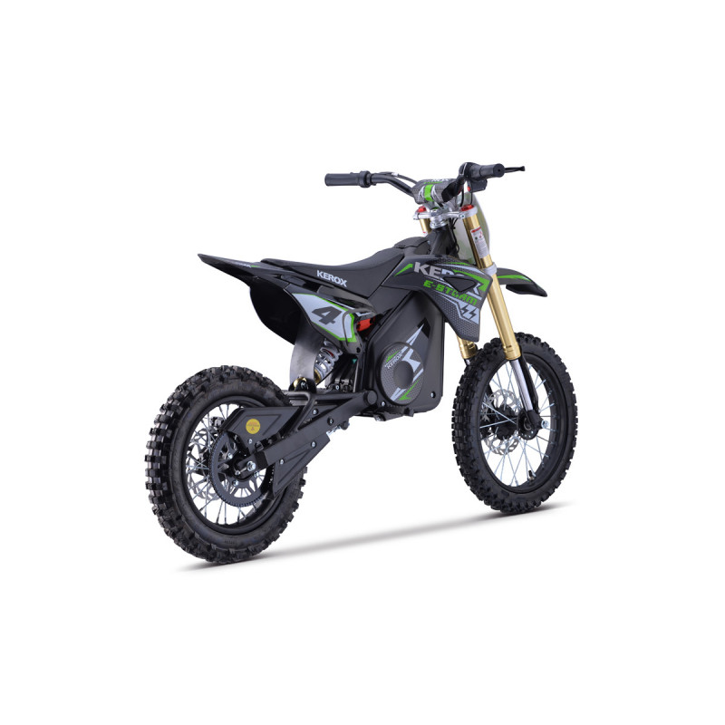 Pit Bike électrique 1800W KEROX E-STORM VERT