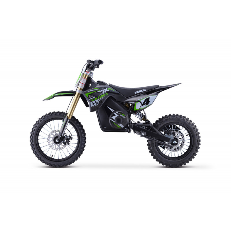 Pit Bike électrique 1800W KEROX E-STORM VERT