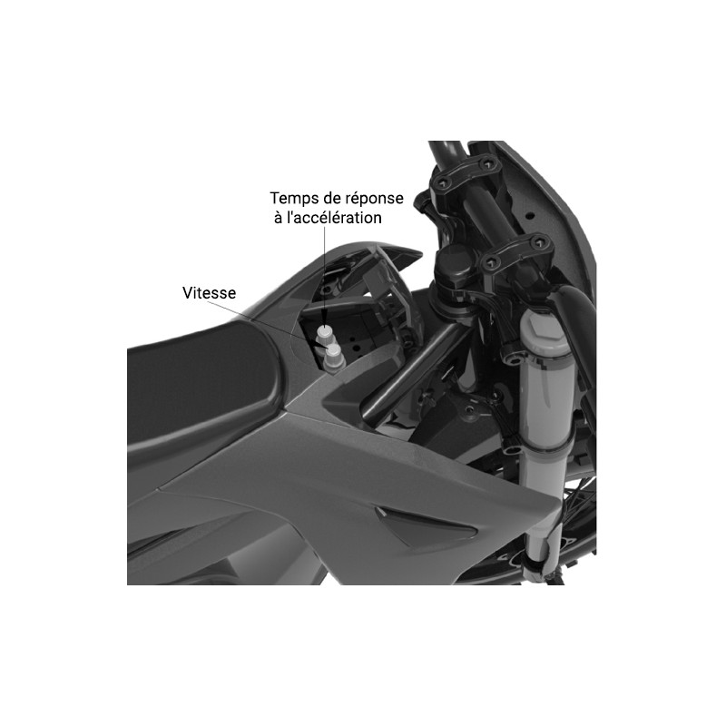 Pit Bike électrique 1800W KEROX E-STORM VERT