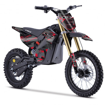 Dirt Bike électrique 1800W enfant LBQ E-BLAST ROUGE