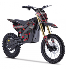 Dirt Bike électrique 1800W enfant LBQ E-BLAST ROUGE