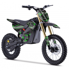 Dirt Bike électrique 1800W enfant LBQ E-BLAST VERT