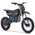 Dirt Bike électrique 1800W enfant LBQ E-BLAST BLEU