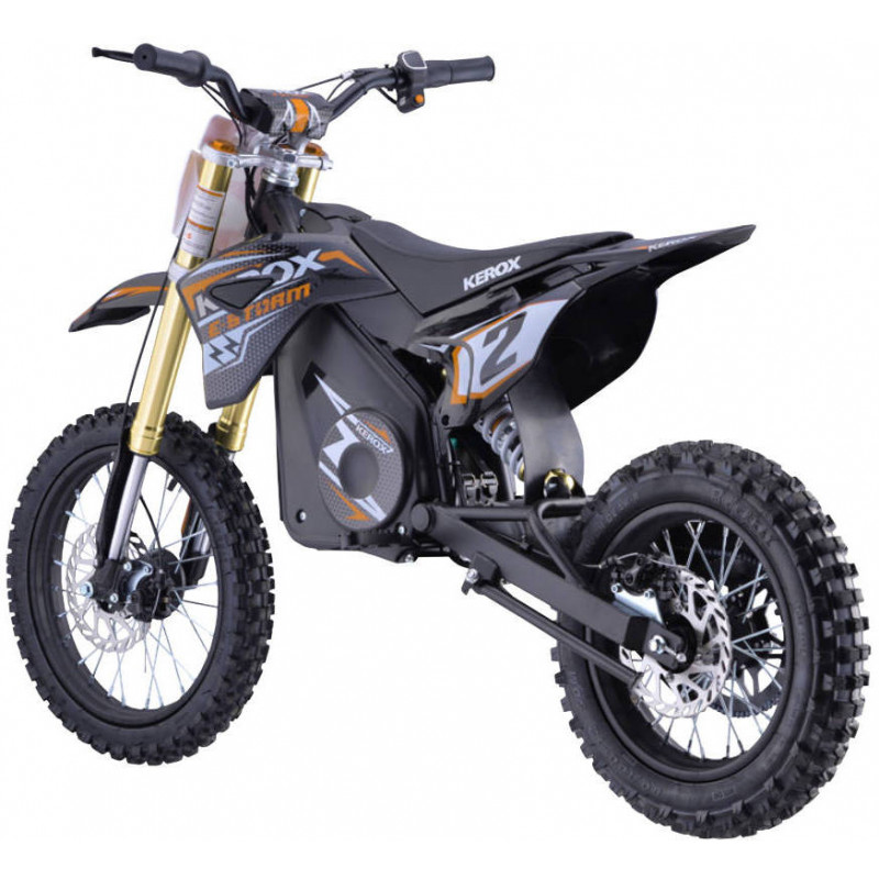 Pit Bike électrique 1800W KEROX E-STORM ORANGE
