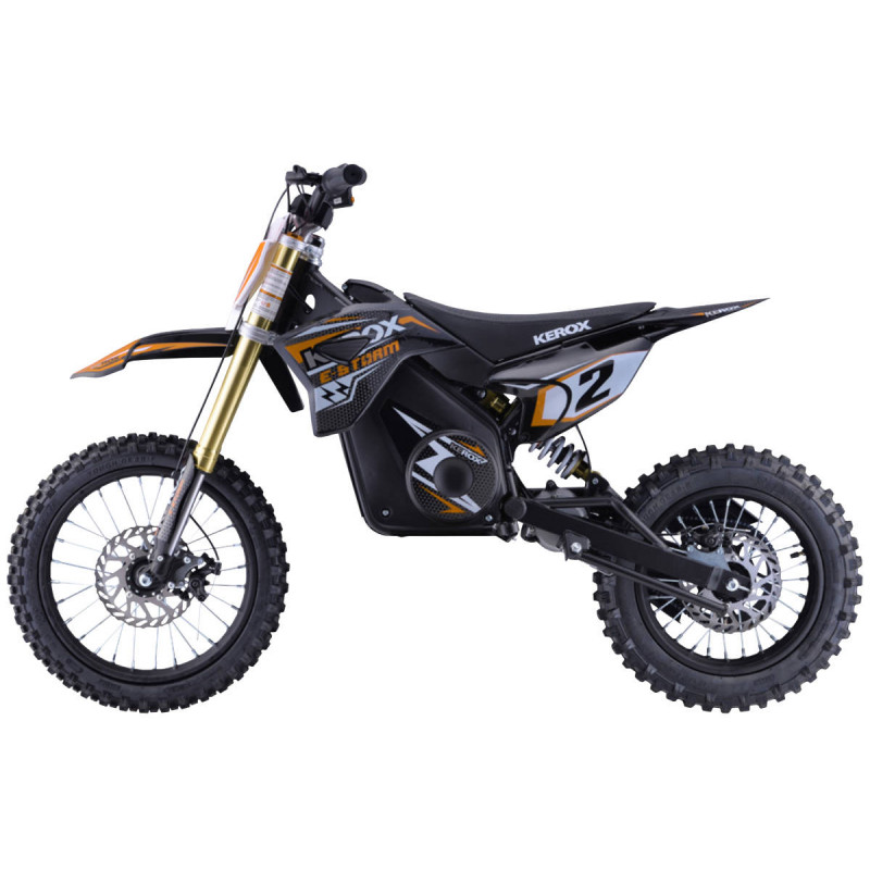 Pit Bike électrique 1800W KEROX E-STORM ORANGE