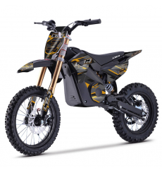 Dirt Bike électrique 1800W enfant LBQ E-BLAST ORANGE