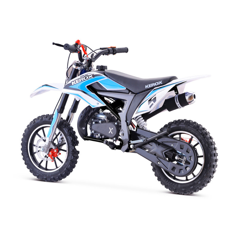 Pocket cross 50cc enfant KEROX Mico BLEU Reconditionné