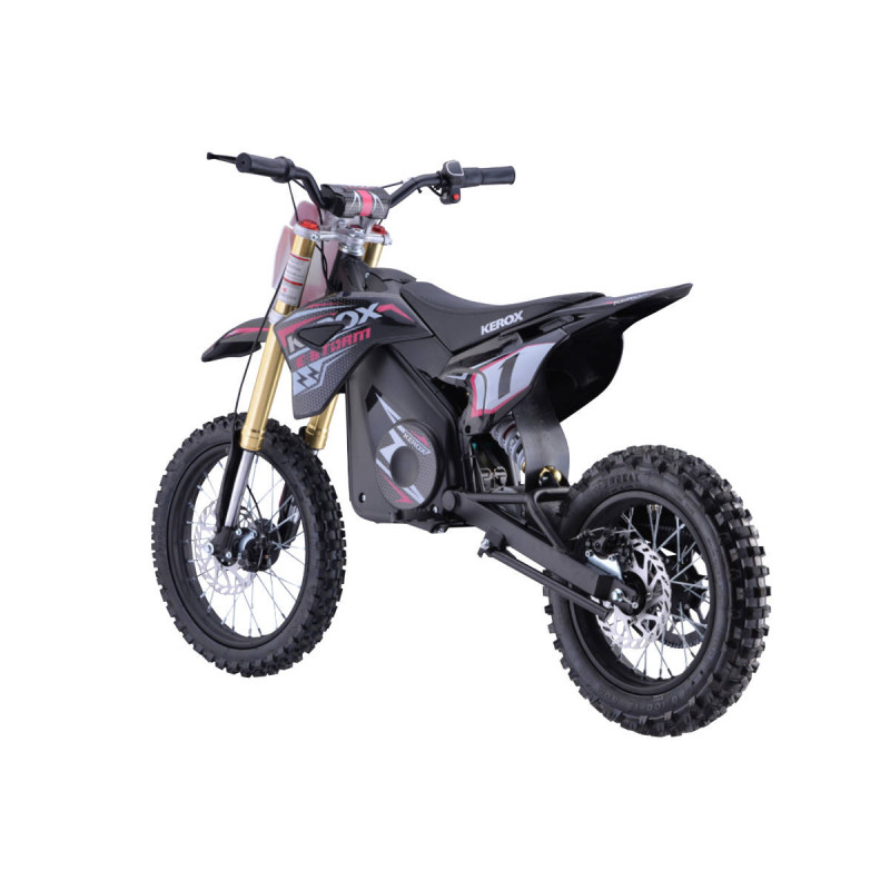 Pit Bike électrique 1300W enfant KEROX E-STORM ROSE Reconditionné