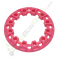 Enjoliveur de roue rose pour pocket quad