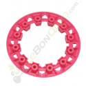 Enjoliveur de roue rose pour pocket quad