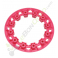Enjoliveur de roue rose pour pocket quad
