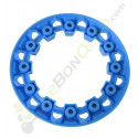 Enjoliveur de roue bleu pour pocket quad