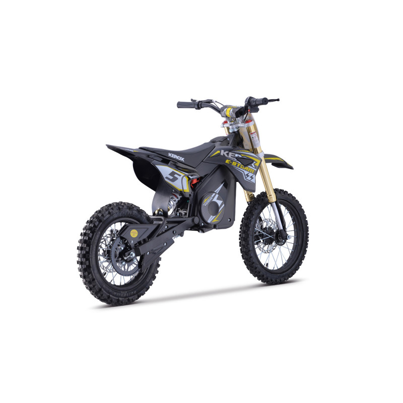 Pit Bike électrique 1800W KEROX E-STORM JAUNE