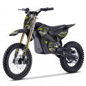 Dirt Bike électrique 1800W enfant LBQ E-BLAST JAUNE